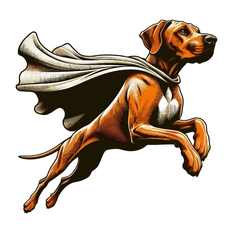 Super chien Rhodesian Ridgeback RR Ridgie cadeau