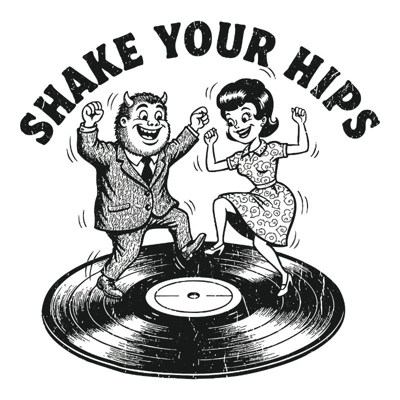 Shake Your Hips Vinyl Dance