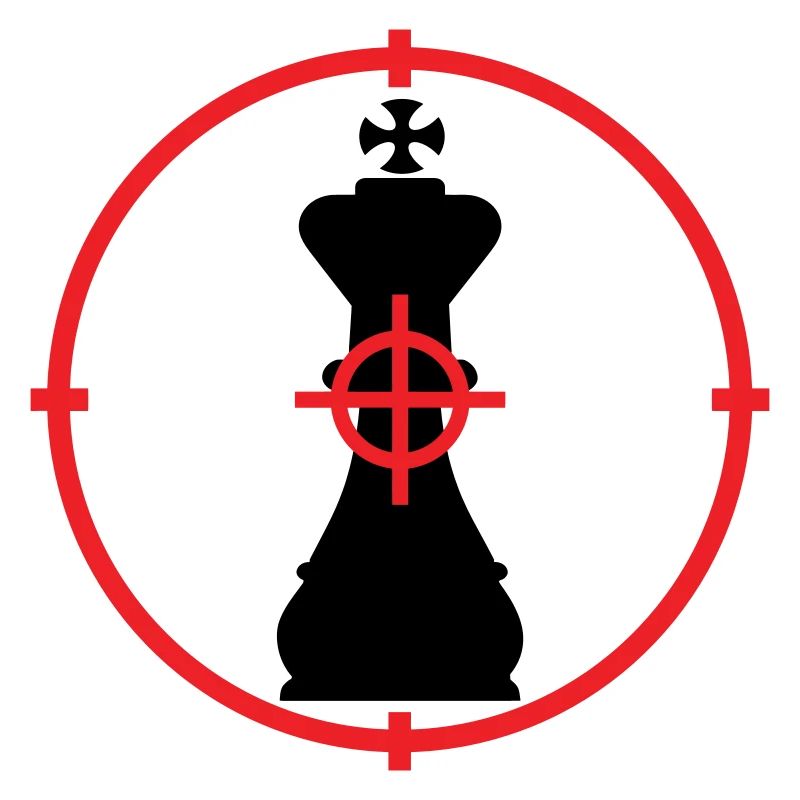 Cible King Checkmate Tactique