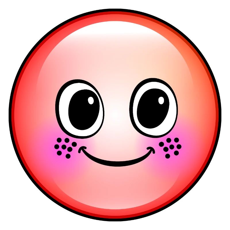 Cute Red Bubble