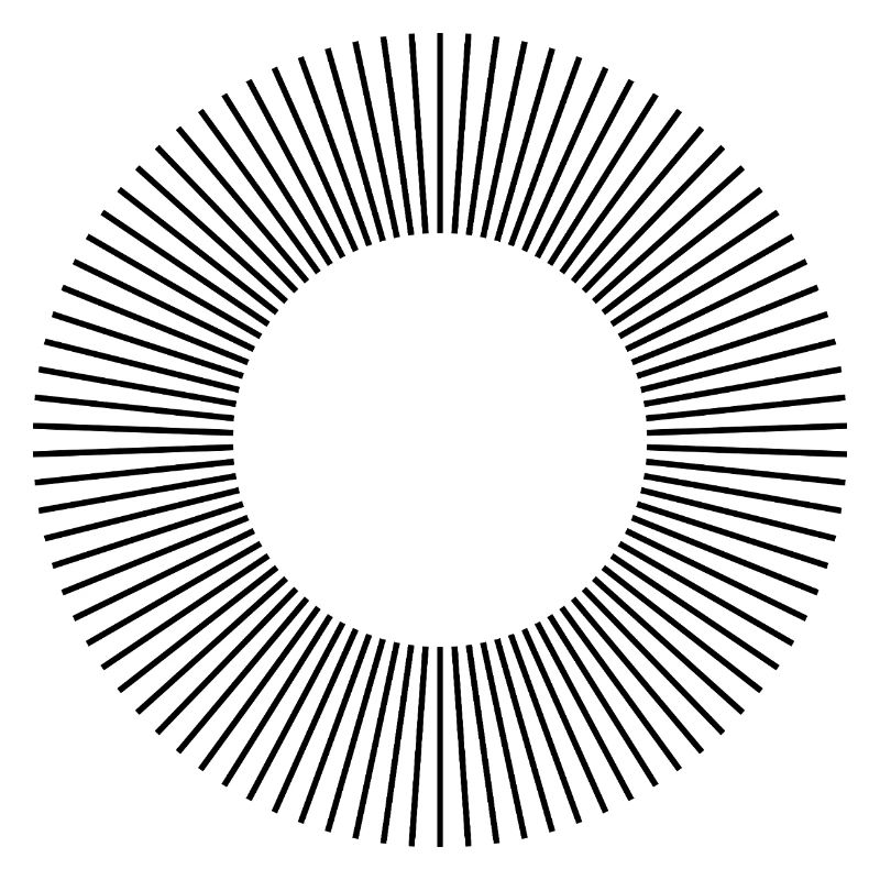 lines circle composition design