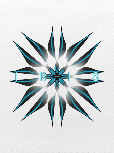 IRIS Geometric Art T-Shirt Print