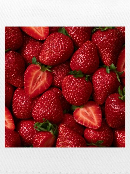 Frische rote Erdbeeren