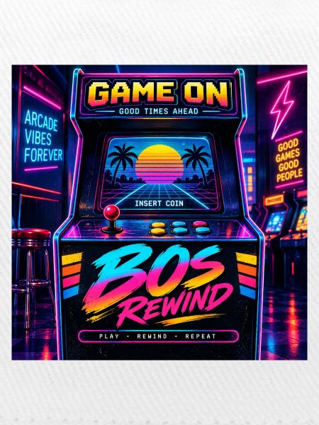 Rewind Arcade Neon