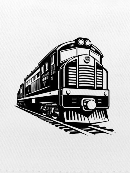 Moderne Diesellokomotivenbahn