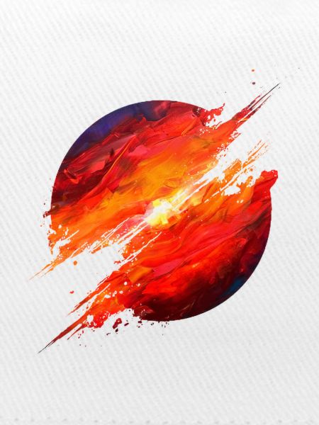 Crimson Ember Burst