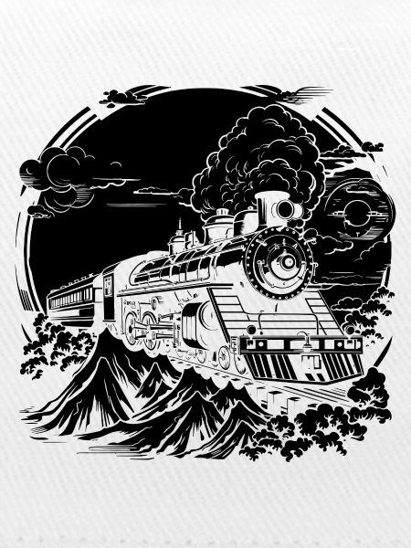 Eisenbahn Zeichnung