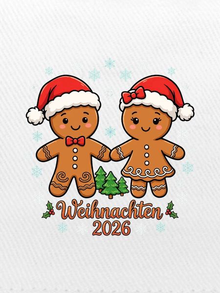Weihnachten 2026 Lebkuchenmann & Lebkuchenfrau