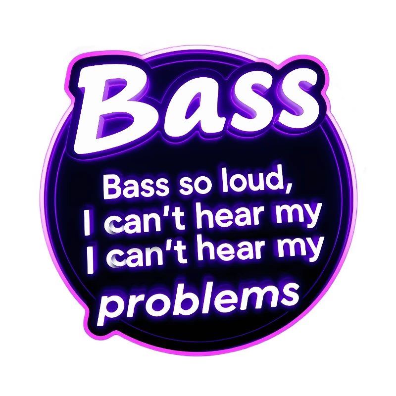 Basse trop forte vibrations profondes