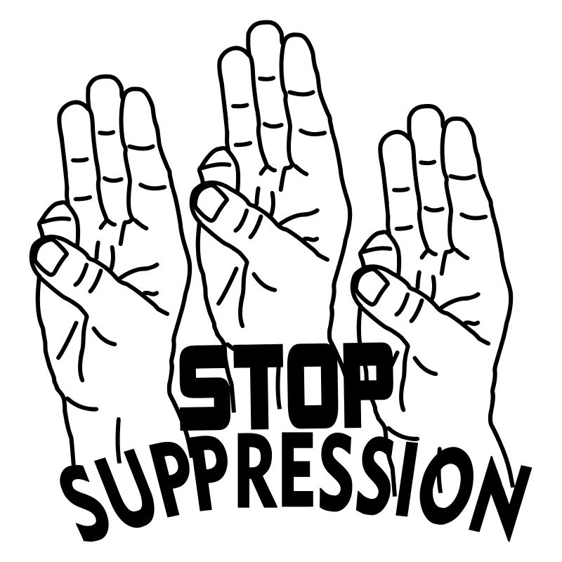 Hand gesture stop suppression