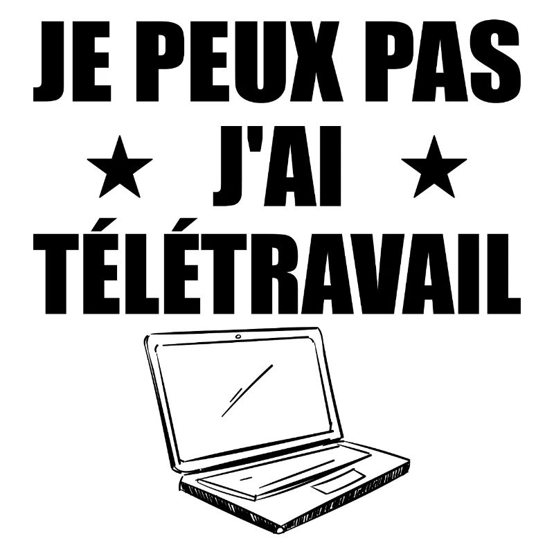 I can't I telework!