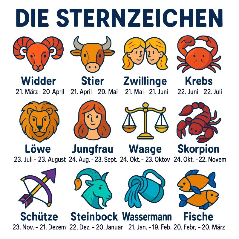 Die Sternzeichen