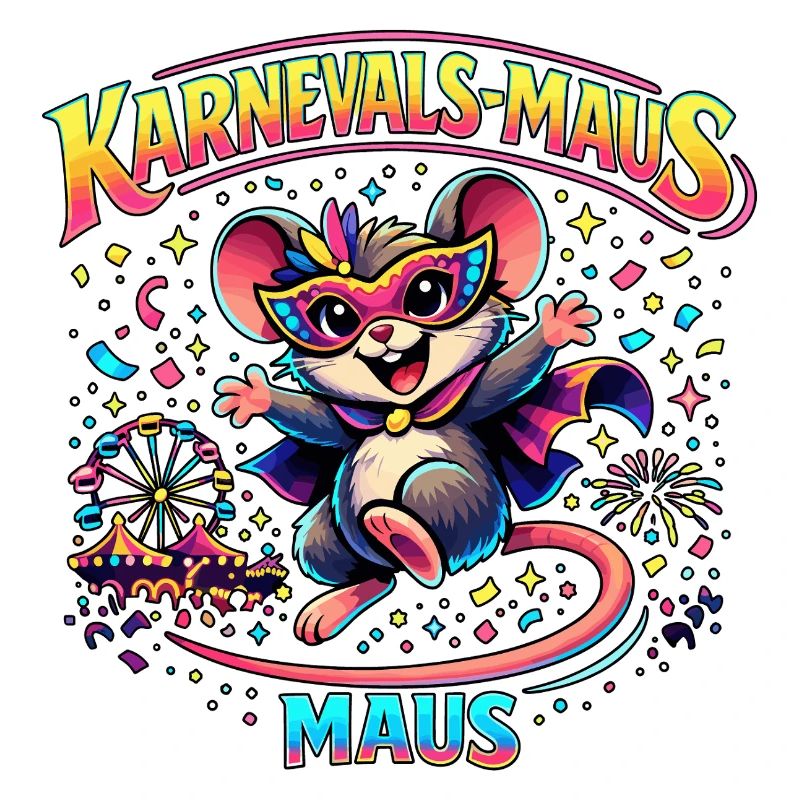 Karnevalsmaus Fasching Kostüm Niedlich Geschenk