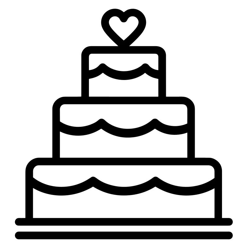 gâteau de mariage