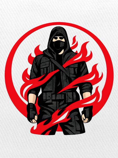 Ninja Flammenkreis
