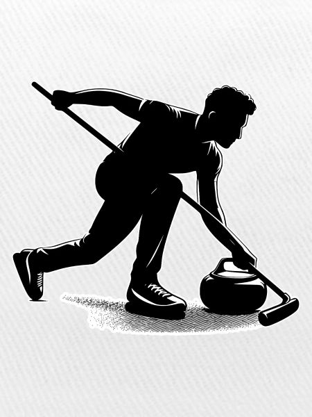 Contour du curling