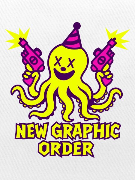 ONG Kraken Neon Pop