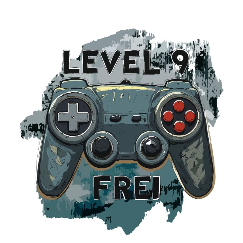 Niveau 9 Manette de jeu gratuite Armée Conception militaire Camouflage Patch