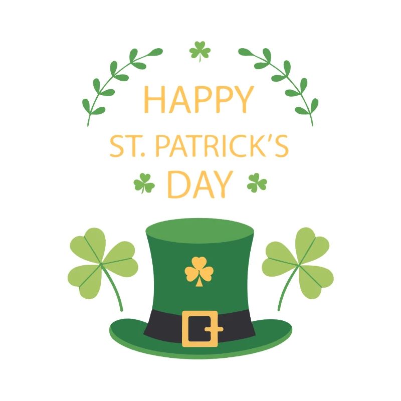 Chapeau Vert Saint Patrick