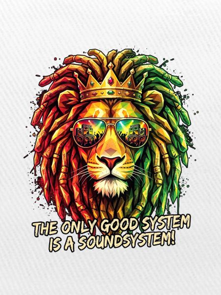 Poly Art Reggae Löwe