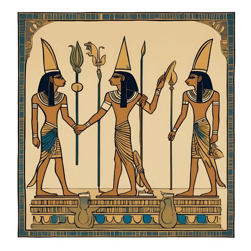 Pharaonisches Design überraschend