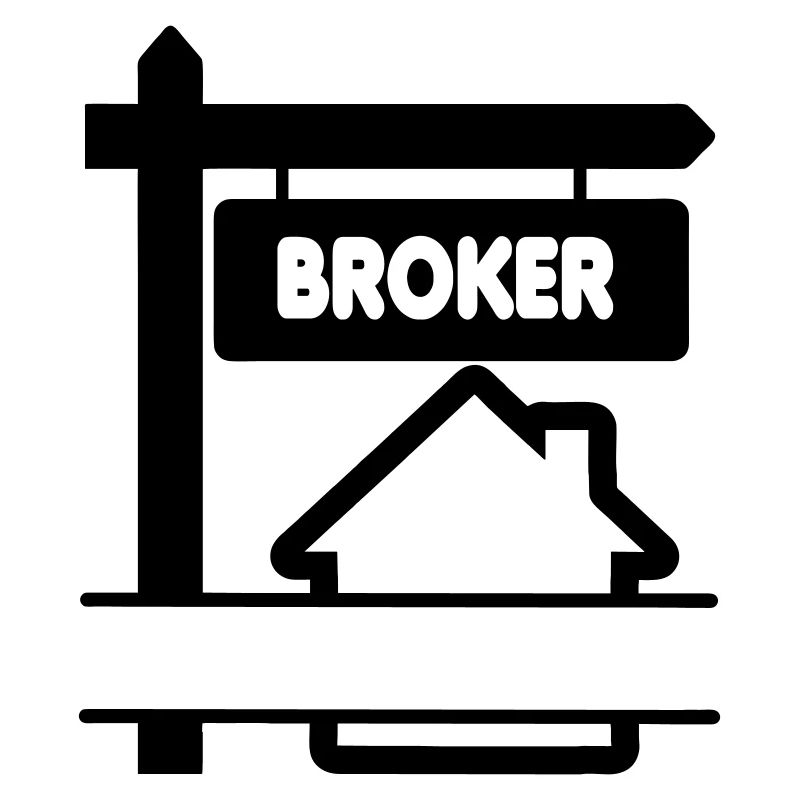 Logo Broker with text BROKER