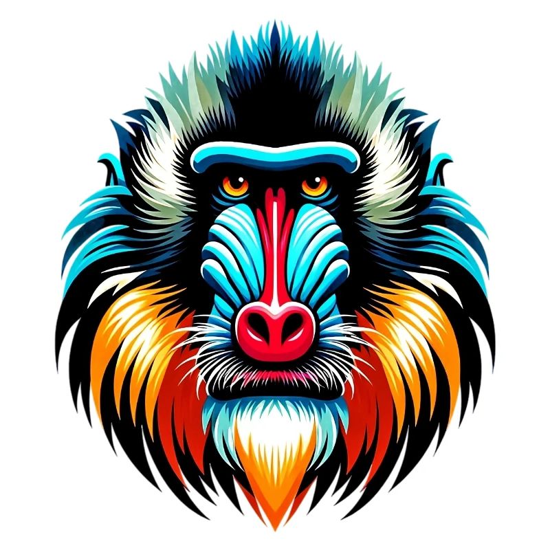 Mandrill-Affe