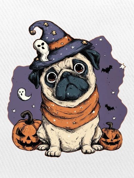 Mops Halloween