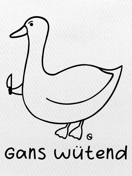 Gans wütend 2