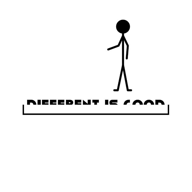Being different is good