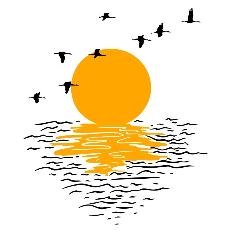 Wild Geese Cranes Spring