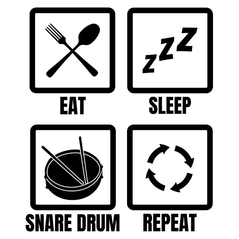 Trommelspieler Routine