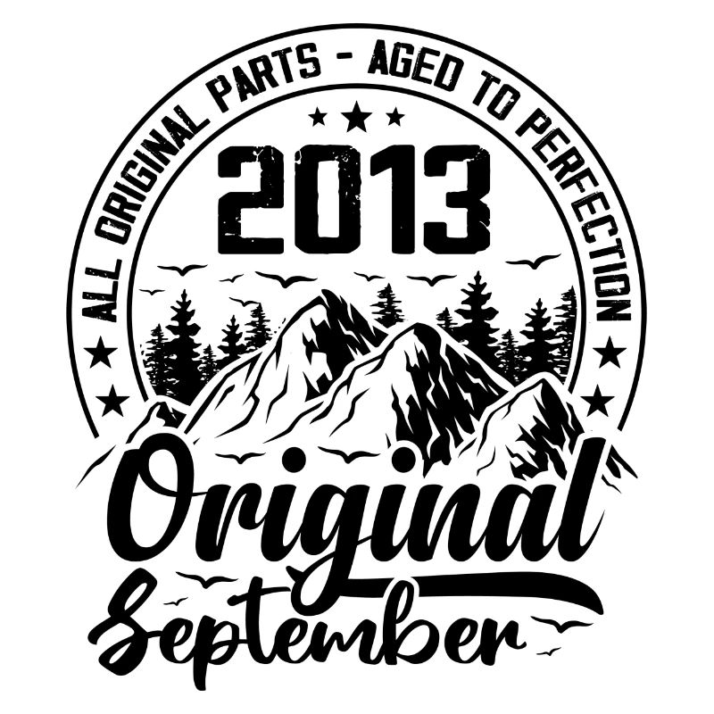 2013 September Original 11 Year Anniversary Gift