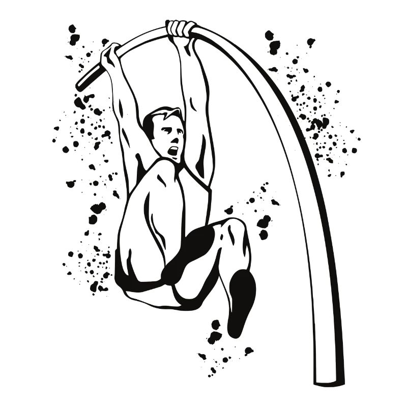 Pole Vaulter Kids Pole Vault