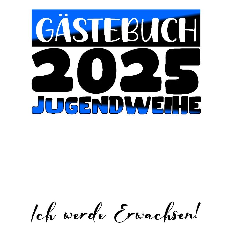 Jugendweihe 2025 Gästebuch Geschenk Mädchen Jungen