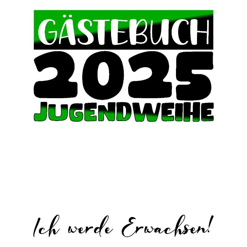 Jugendweihe 2025 Gästebuch Geschenk Mädchen Jungen