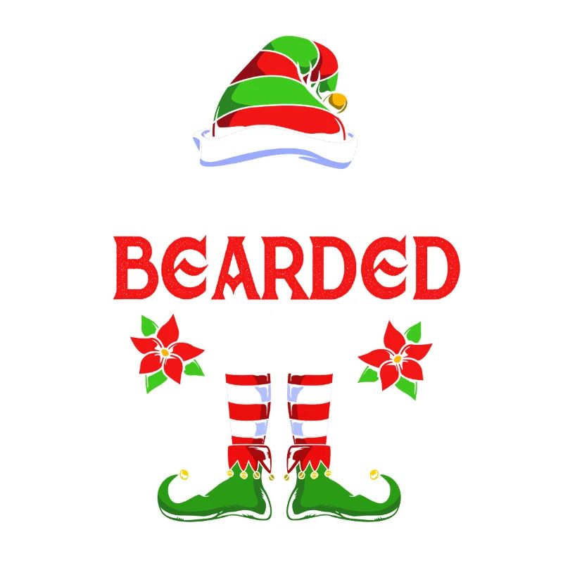Elfe Elf Weihnachtsgeschenk Bart Bärtig Friseur