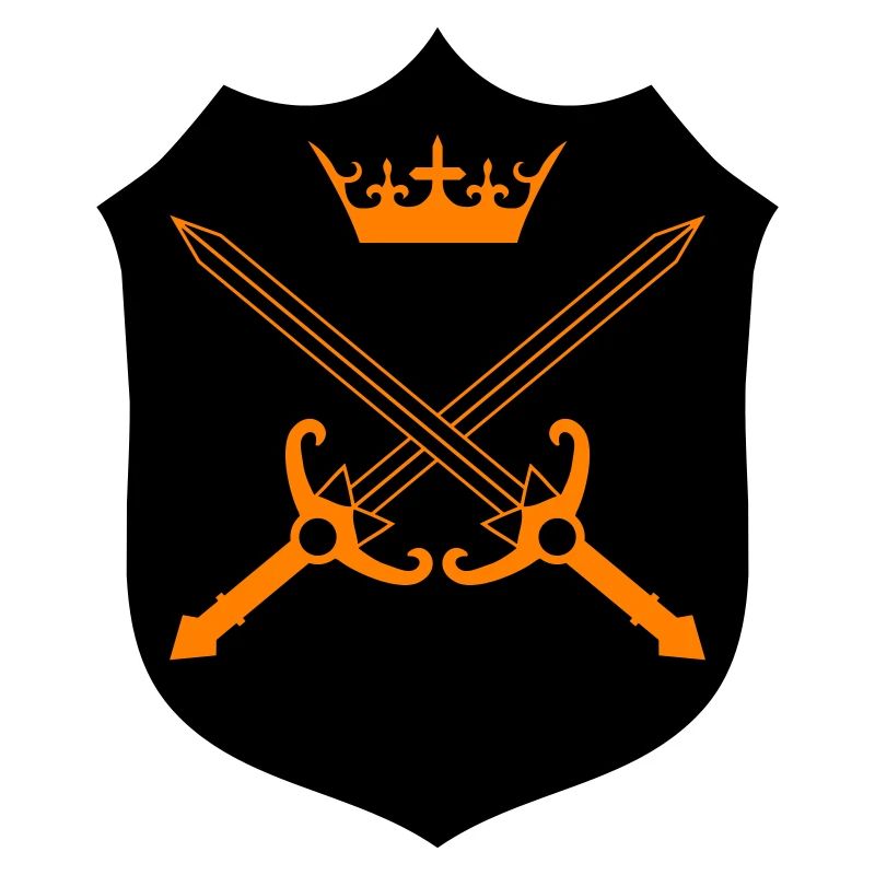 Emblème de la couronne des Épées Croix