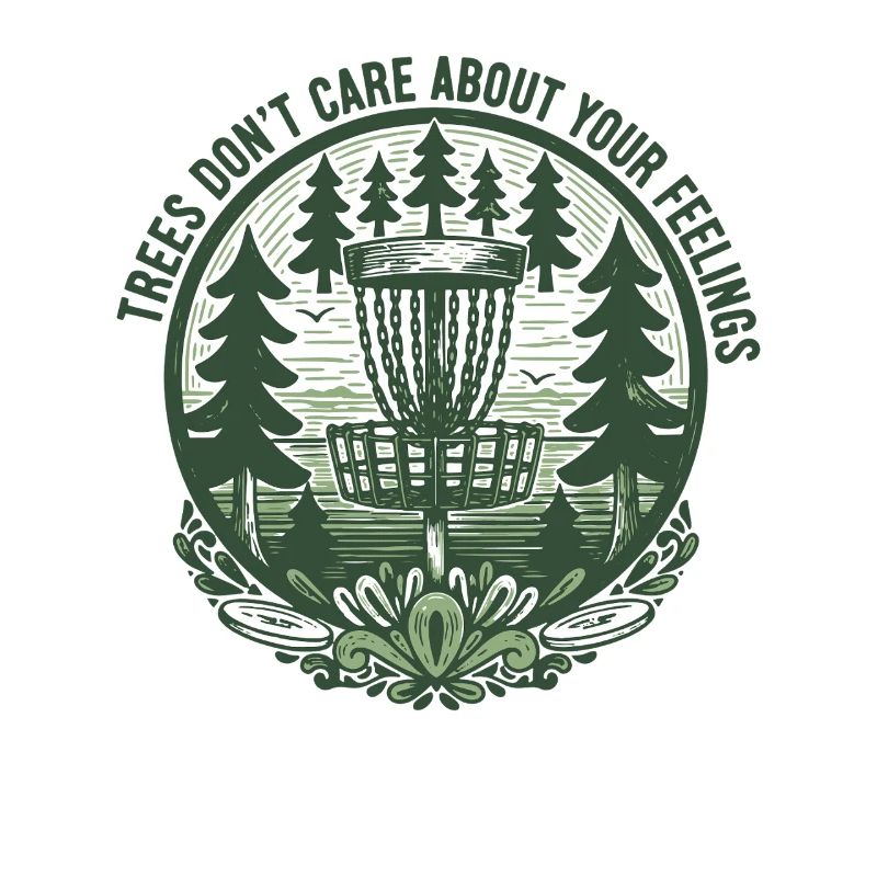 Les arbres ne se soucient pas de vos sentiments Disc golf