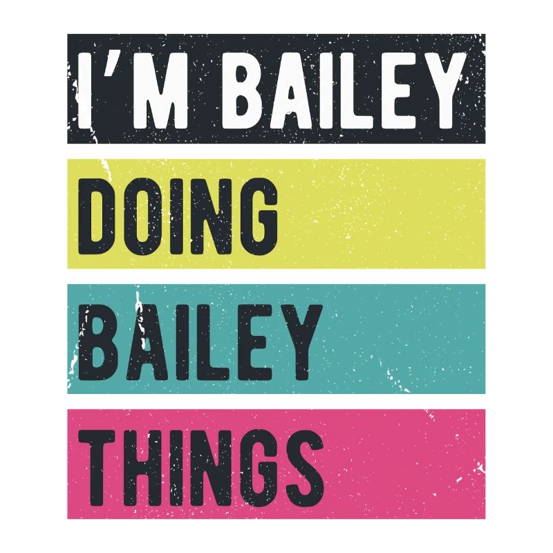 Ich bin Bailey und mache Bailey Things Retro Colors