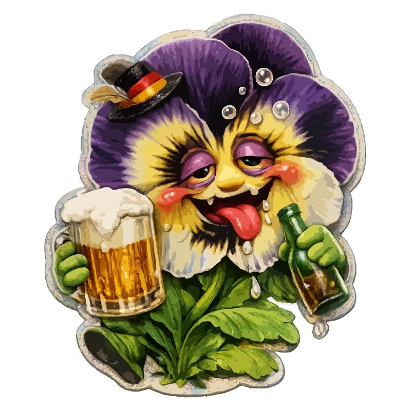 Drunken violet