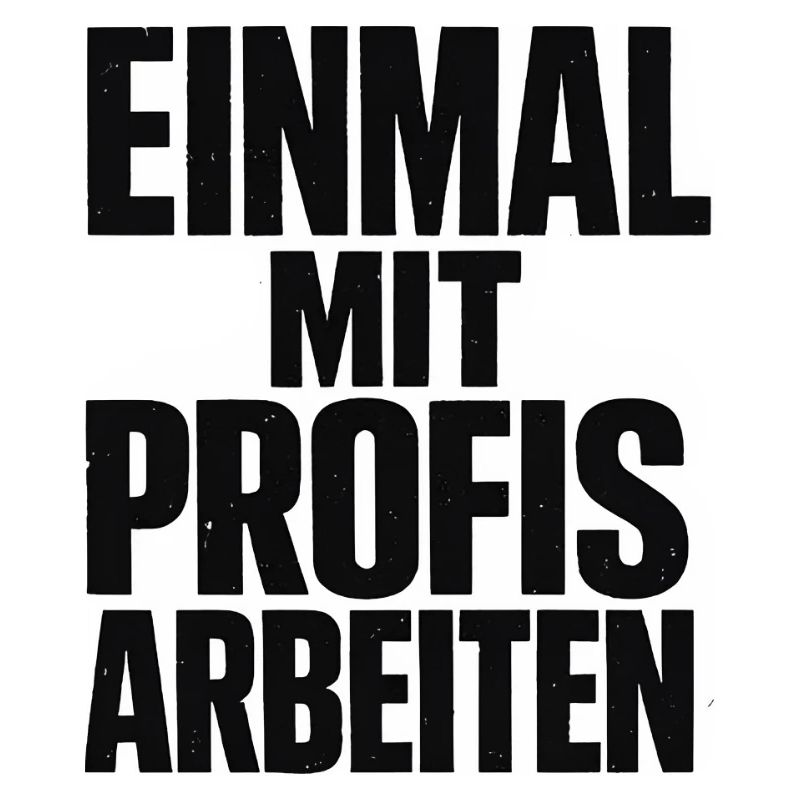 Alter! Katastrophe - einmal mit Profis arbeiten