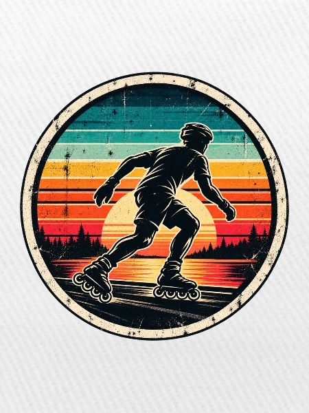 Inline Skating Retro Sunset – Inlineskater