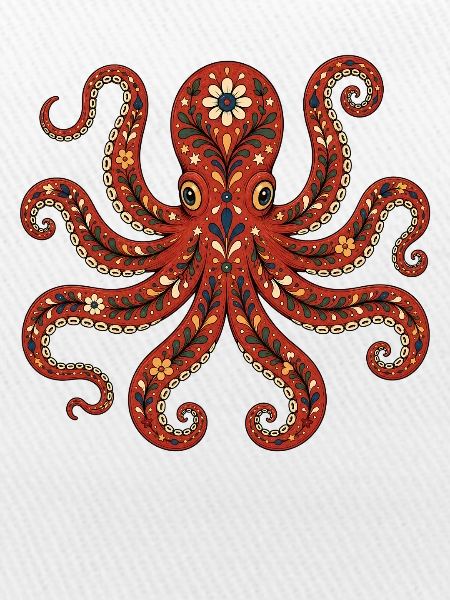 Folk Art Octopus