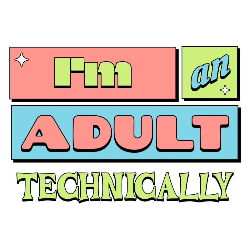 Ich bin ein erwachsenes technisch lustiges Geschenk zum 18. Geburtstag