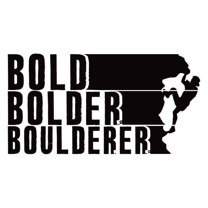 Bold Bolder Boulderer Bouldering Bouldering