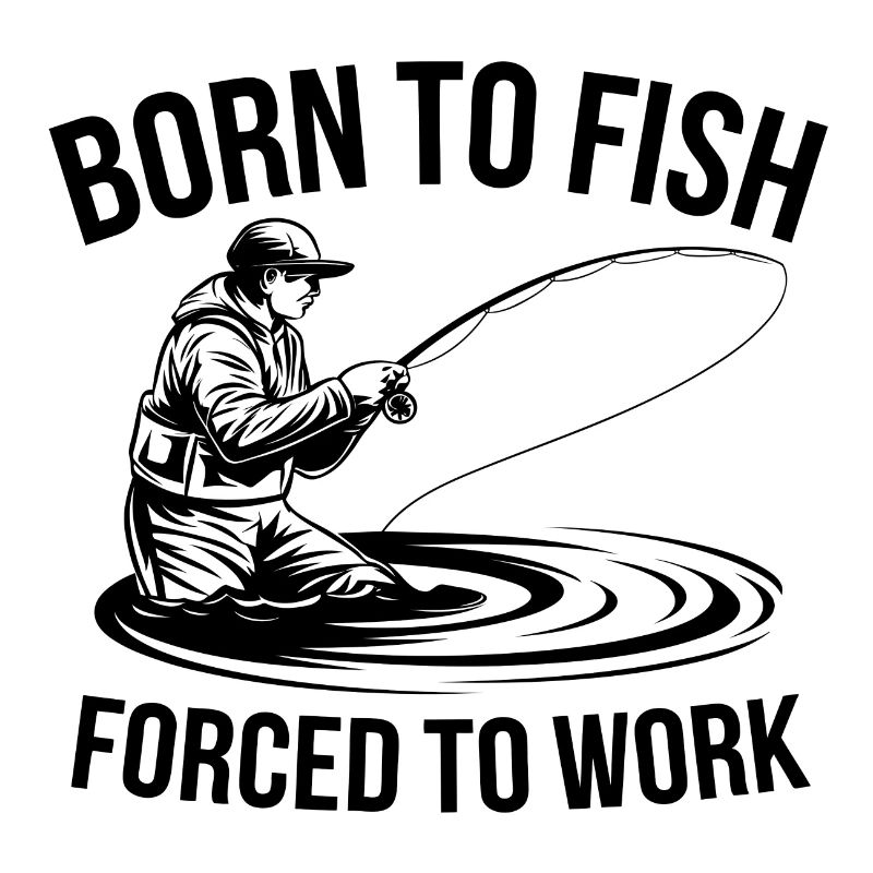 Né pour pêcher - forcé de travailler