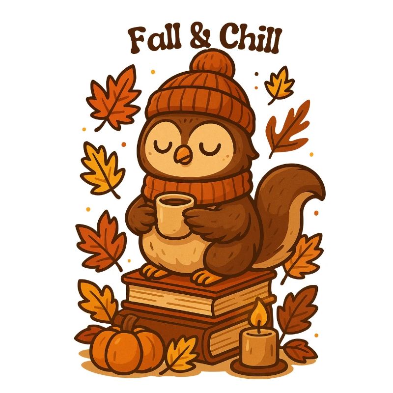 Fall & Chill Owls Cozy Fall fall autumn