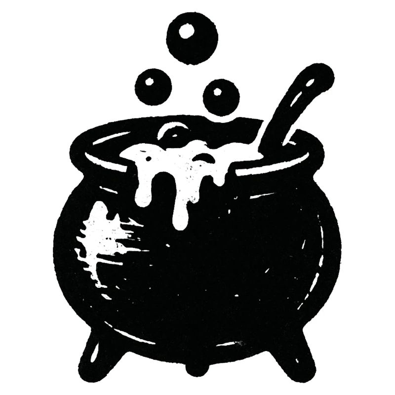 Witch's Cauldron Bubble Magic
