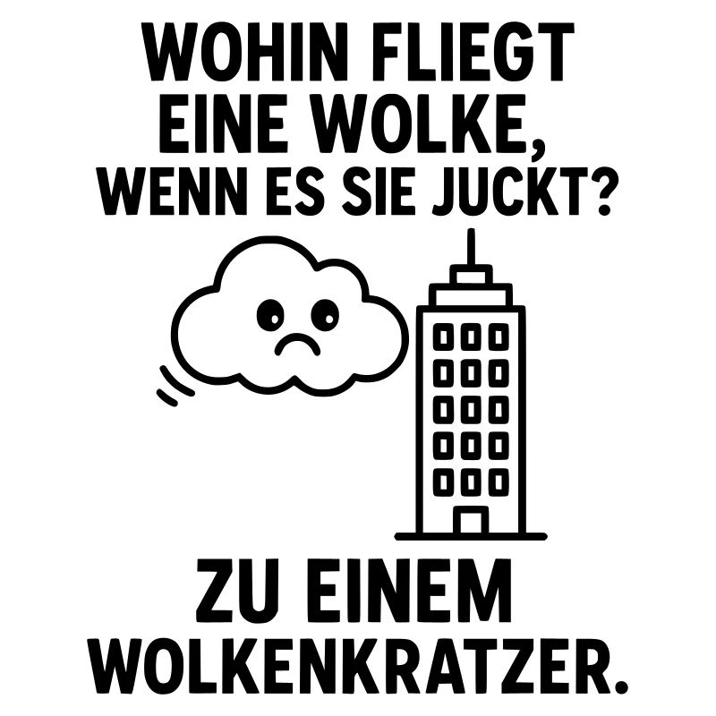 Cloud scratch children's joke